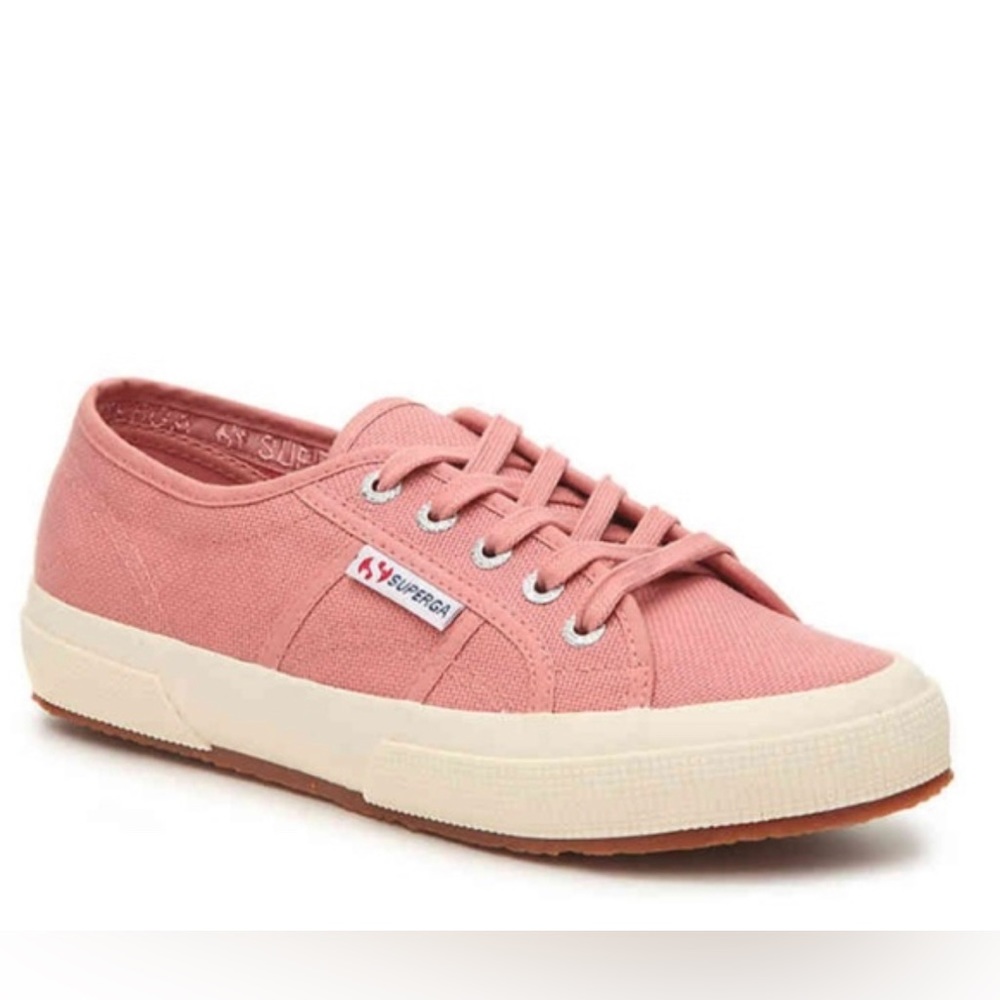 SUPERGA COTU CLASSIC' SNEAKERS salmon pink size 8
